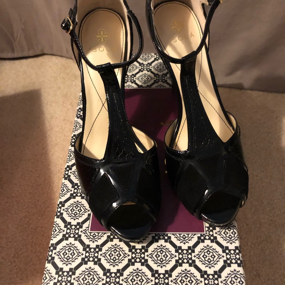 Never worn T-strap pumps